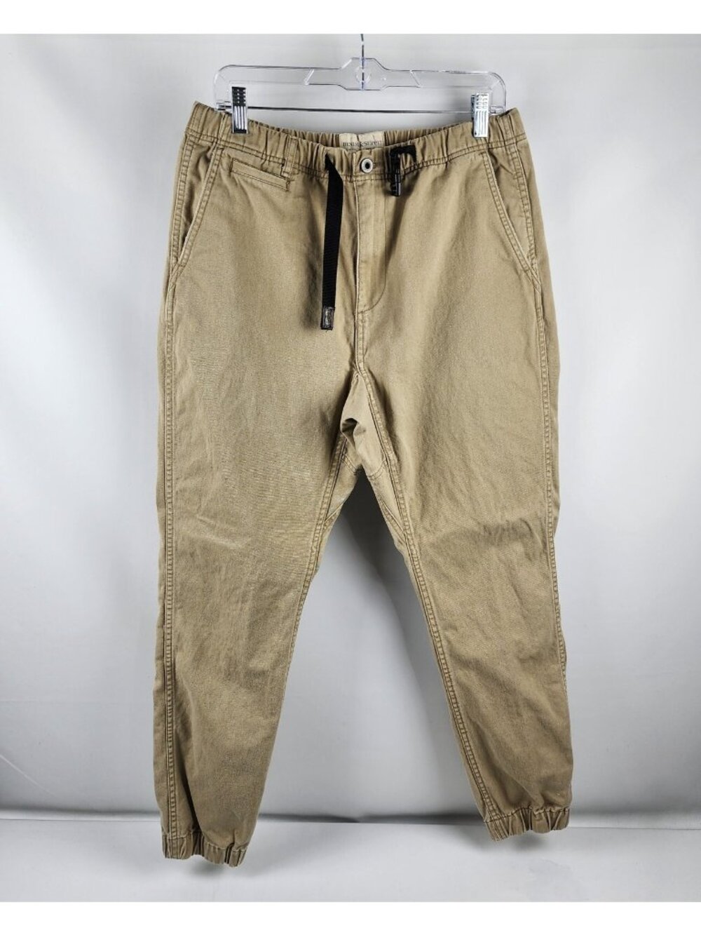 Denim Supply Ralph Lauren Pants Mens Medium Tan Vintage Belted Jogger (32x30)